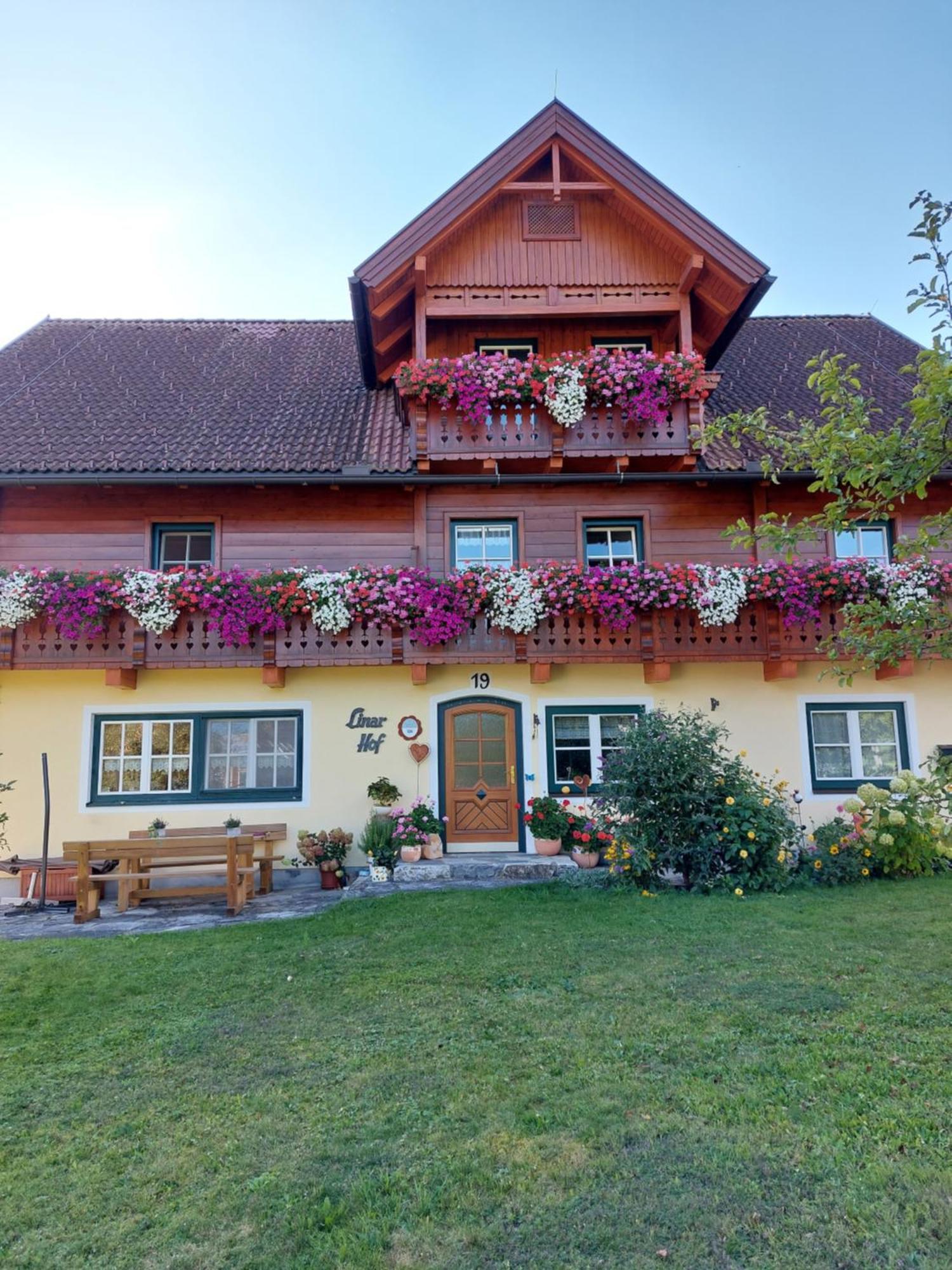 Linarhof Apartment Urlaub Am Bio Bauernhof Haus im Ennstal Eksteriør billede
